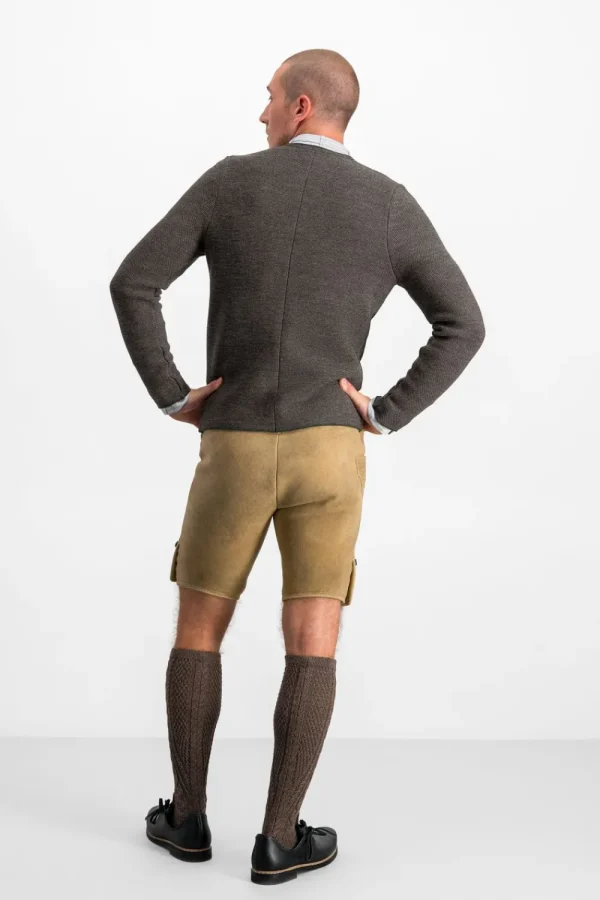 Strick^Gottseidank Herrenstrickjacke Aloisius beluga