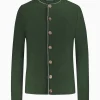 Strick^Gottseidank Herrenstrickjacke Anselm Tanne