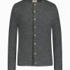 Strick^Gottseidank Herrenstrickjacke Xaver asphalt