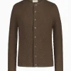 Strick^Gottseidank Herrenstrickjacke Xaver Schoko