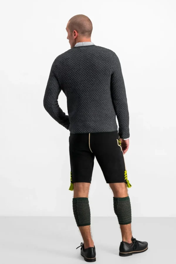 Strick^Gottseidank Herrenstrickjacke Xaver anthrazit