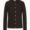 Strick^Gottseidank Herrenstrickjacke Xaver Uni kaffee