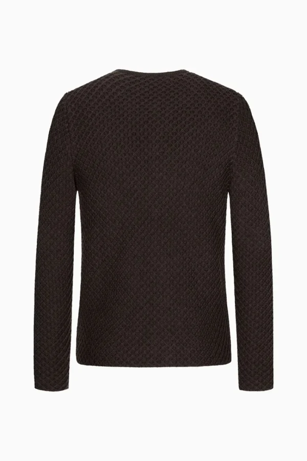 Strick^Gottseidank Herrenstrickjacke Xaver Uni kaffee