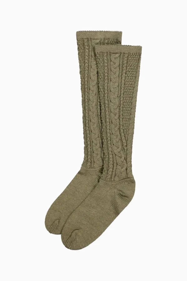 Herrensocken | Strick^Gottseidank Herrenstrümpfe Loisach oliv