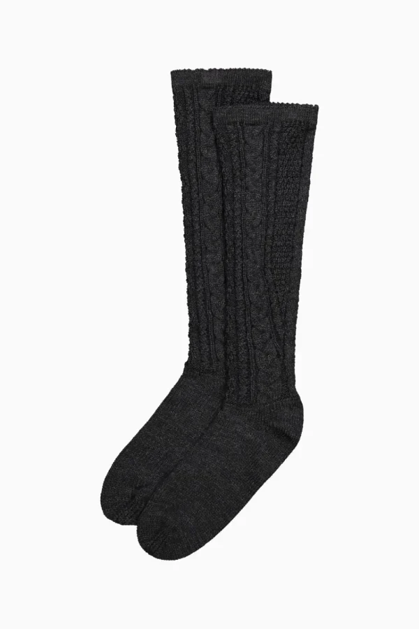 Herrensocken | Strick^Gottseidank Herrenstrümpfe Loisach kaviarschwarz
