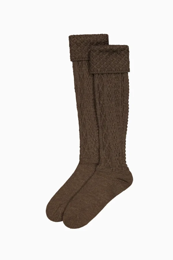 Herrensocken | Strick^Gottseidank Herrenstrümpfe Mühlbach Schoko