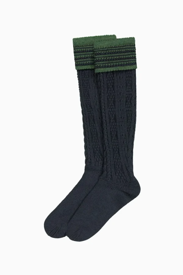 Herrensocken | Strick^Gottseidank Herrenstrümpfe Partnach schwarzblau