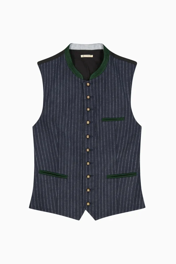 Westen^Gottseidank Herrenweste Konstantin navy