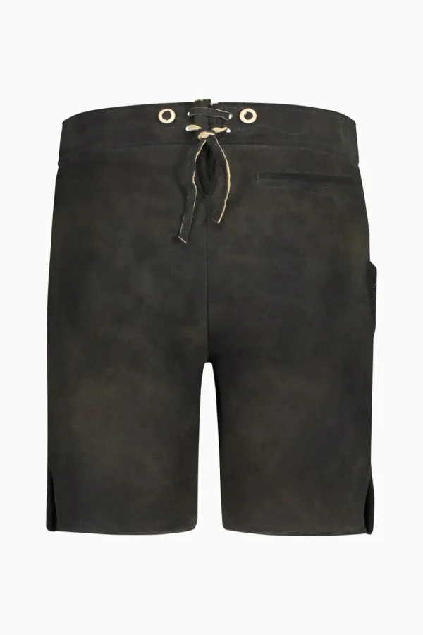 Lederhosen^Gottseidank Lederhose rauchschwarz