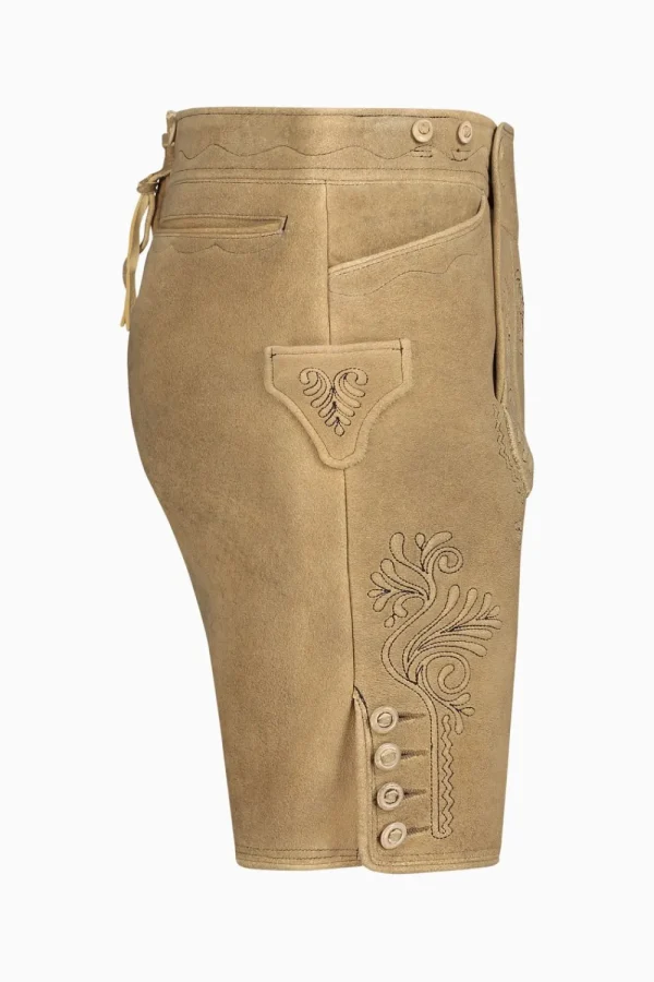 Lederhosen^Gottseidank Lederhose altschwarz