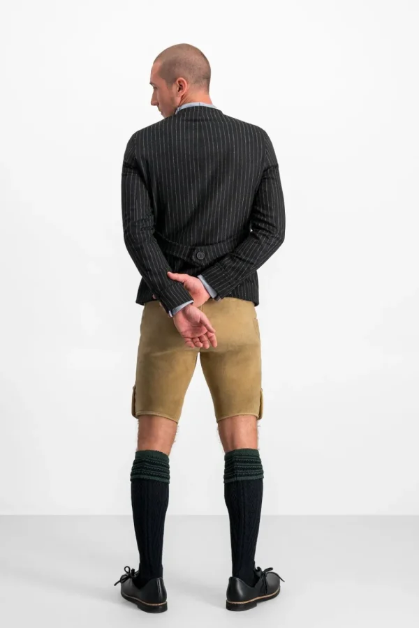 Lederhosen^Gottseidank Lederhose Tegernsee altschwarz
