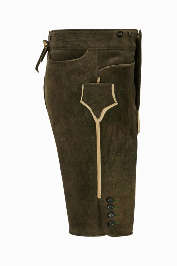 Lederhosen^Gottseidank Lederhose Uffing schwarzmorbid