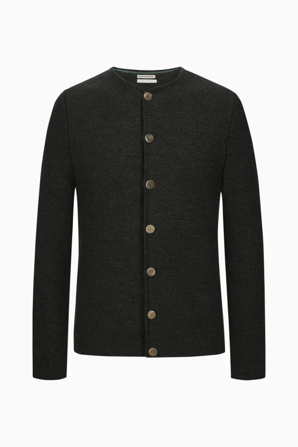 Strick^Gottseidank Strickjacke Franz kaviarschwarz