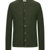 Strick^Gottseidank Strickjacke Franz bronzegrün