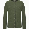 Strick^Gottseidank Strickjacke Michi bronzegrün
